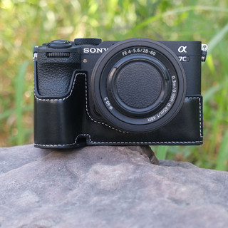 Thích hợp cho túi đựng máy ảnh Sony A7C2 A7M4 Vỏ bảo vệ A6400 A7R5 A6300A7M3 A6700 Bao da