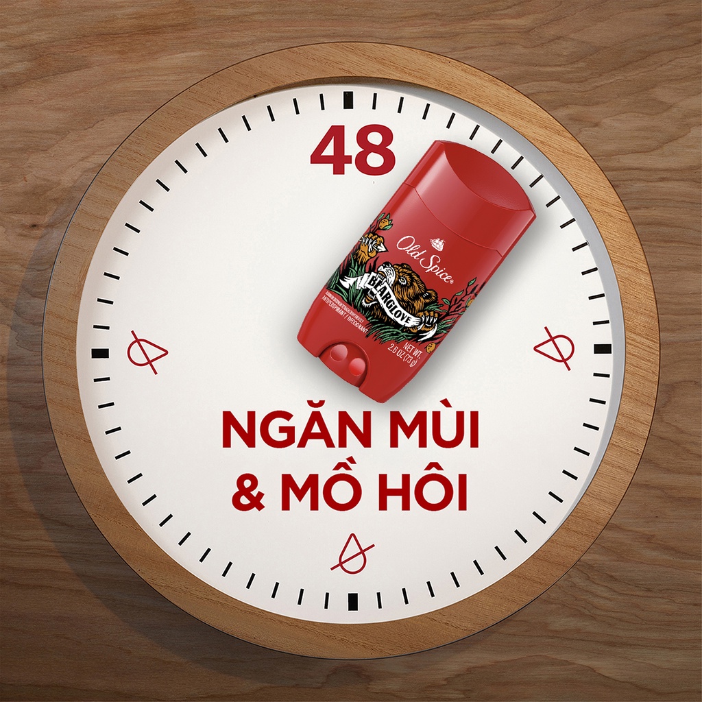 Mô tả Sáp Khử Mùi Old Spice nhiều mùi hương 85g (Sáp xanh) - 2