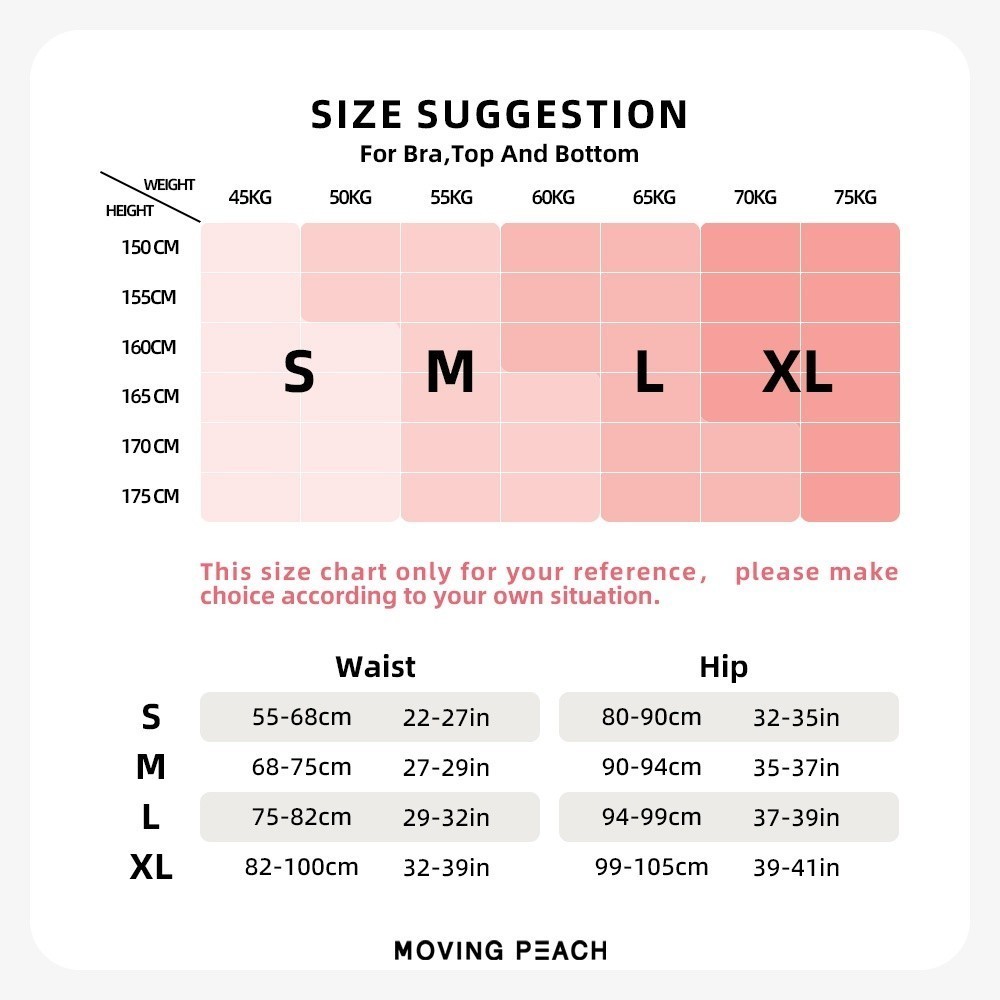 Mô tả MOVING PEACH Quần lót nâng hông không đường may màu trơn sexy kích thước S-XL cho nữ - 11