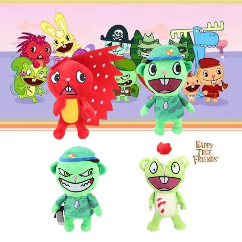 Đồ chơi thú vị Flippy sang trọng Happy Tree Friends Soldier Bear With Pp Cotton