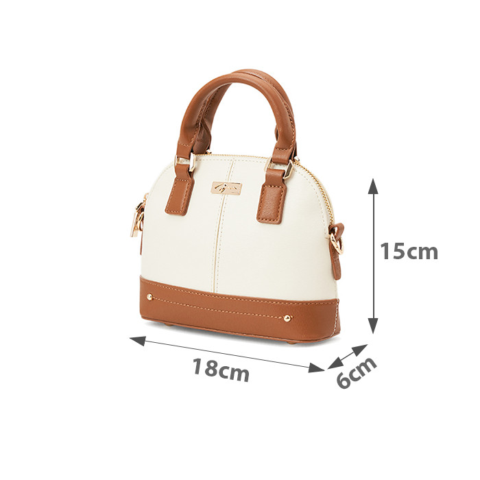 Mô tả Túi Xách Nữ Thời Trang JUNO Cỡ Nhỏ Top Handle Logo Chữ Kí TXN812 - 1
