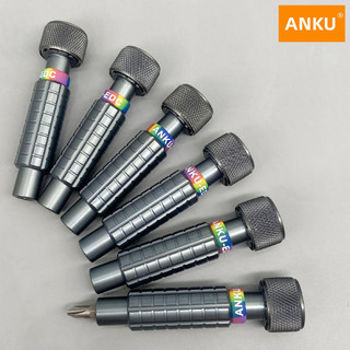 Tay cầm vít đa năng 6,35mm Tất cả tay cầm kim loại hợp kim nhôm Xoay nắp sau Vòng bi 1 / 4 inch Bit