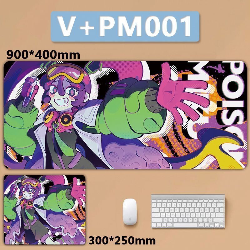 Phong Cách Mới Miếng Lót Chuột Purin Hatsune Miku Hatsune Miku Pokémon Fan Mouse Pad Quá Khổ Seaming