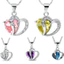 Phong Cách Hàn Quốc Hình Trái Tim Zircon Pha Lê Vòng Cổ Xương Đòn Dây Xích Dành Cho Nữ Nhân Viên Lợi Ích Cưới Du Lịch Lưu Niệm K132