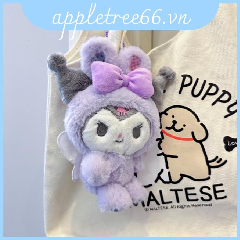 Sanrio Nhân Vật Dễ Thương Đồ Chơi Sang Trọng Móc Khóa Động Vật Với Mềm Sang Trọng Chất Liệu Ngắn