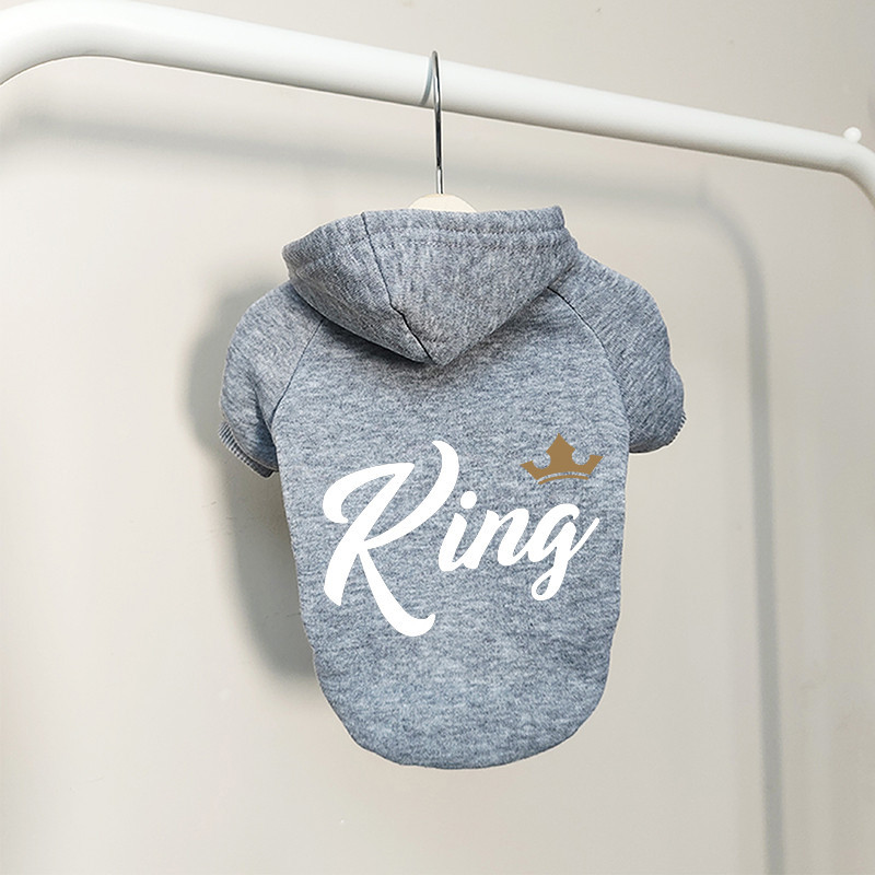 Áo Hoodie thú cưng hợp thời trang cho chó nhỏ và vừa in hình thời trang