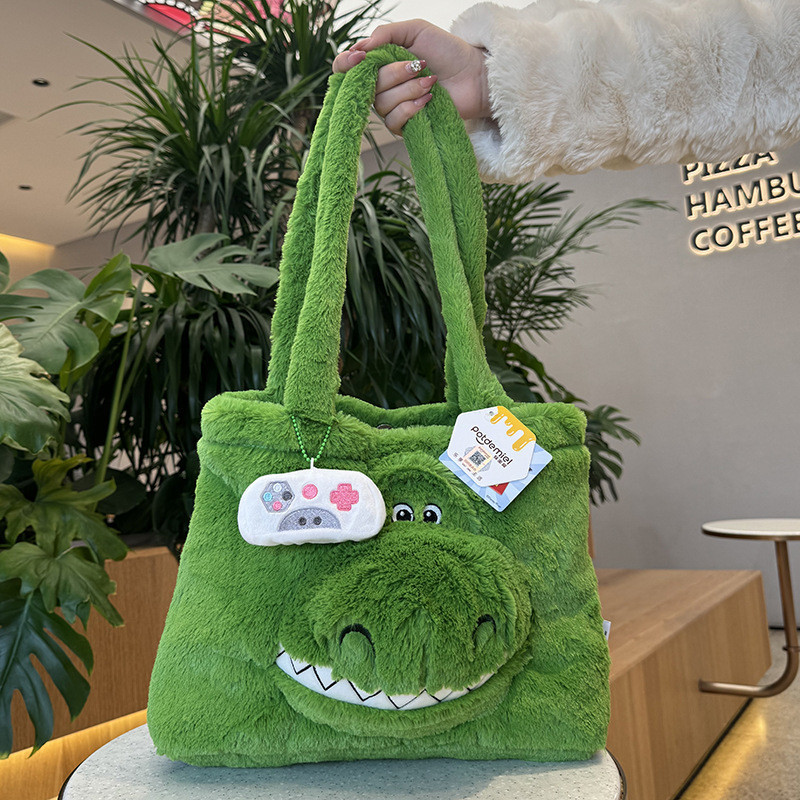 Túi Stitch Sang Trọng Đáng Yêu Với Dung Tích Lớn Woody Thu Đông Sang Trọng Túi Đeo Vai Đơn Sullivan Tote Túi Sách