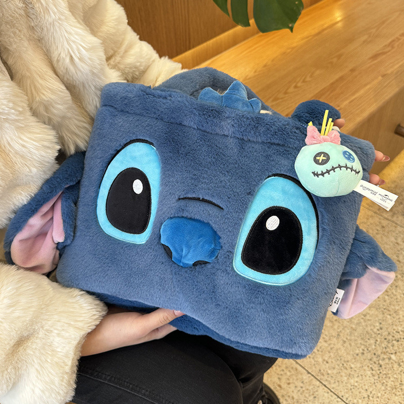Phong Cách Chính Hãng Hoạt Hình Stitch Sang Trọng Túi Dễ Thương Dung Tích Lớn Gỗ Thu Đông Sang Trọng Túi Đeo Vai Sullivan Túi Tote Sách