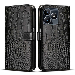 Dành Cho OPPO Realme Note 50 Ốp Lưng Ví Đựng Thẻ Đứng Từ Tính Lật Da Bao Da Dành Cho Realme Note 50 Note50 Ốp Lưng Điện Thoại