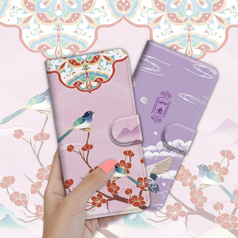 Ốp Điện Thoại Vỏ Bảo Vệ Thích Hợp Cho iPhone 12 Mini 13 Pro max Bao Da Flip All-Inclusive Crane Apple i13