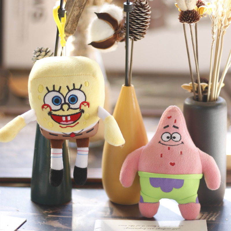 Đáng Yêu Và Spongebob Patrick Sang Trọng Móc Khóa Mềm Mại Và Tòn Ten Túi Dễ Thương