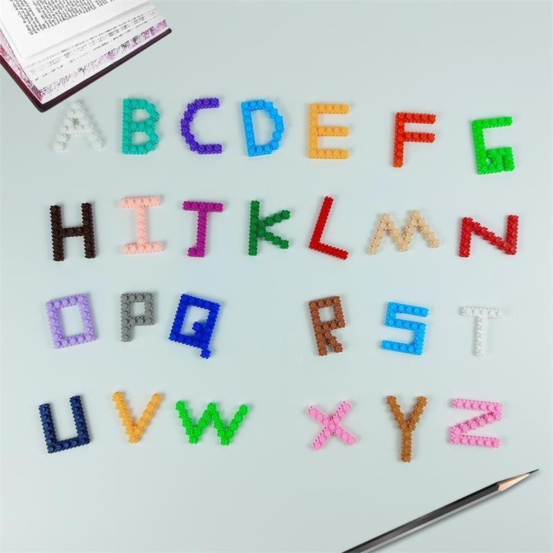 Bộ phận khối xây dựng 2 hạt hơn 20 màu sắc khác nhau 3 hình dạng khác nhau để đáp ứng mọi nhu cầu phong cách khác nhau