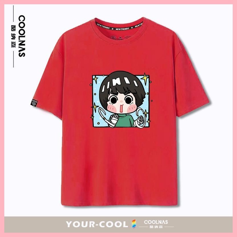 Áo Tay Ngắn Áo Thun Nữ Tay Ngắn Naruto Sasuke Naruto Naruto Naruto Naruto Naruto Sasuke Q Phiên Bản Đầu Tay Ngắn Thiếu Niên Mùa Hè Cotton Nguyên Chất ins Dạo Phố Tất Cả Trận Đấu Cổ Tròn Áo Hyuga Hinata