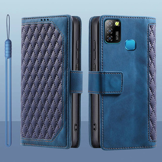 Dành Cho Infinix Smart 5 X657 X657B X657C Lật Da Đựng Thẻ Sách Ví Đứng Bảo Vệ Toàn Diện Dành Cho Infinix Hot 10 Lite Vỏ Điện Thoại