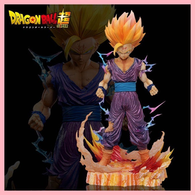 Hình Mẫu DragonBall DragonBall Dragon Ball Z GK Wolf Super Two Gohan Hình Đồ Chơi Mô Hình Goku Saiyan Không Có Đế