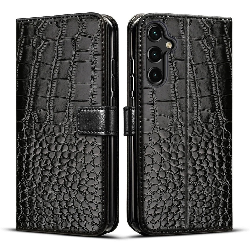Dành Cho Samsung Galaxy Galaxy A35 A55 5G Ốp Lưng Ví Đựng Thẻ Đứng Từ Tính Lật Da Bao Da Dành Cho Samsung Galaxy M14 4G M15 M55 5G Ốp Lưng Điện Thoại