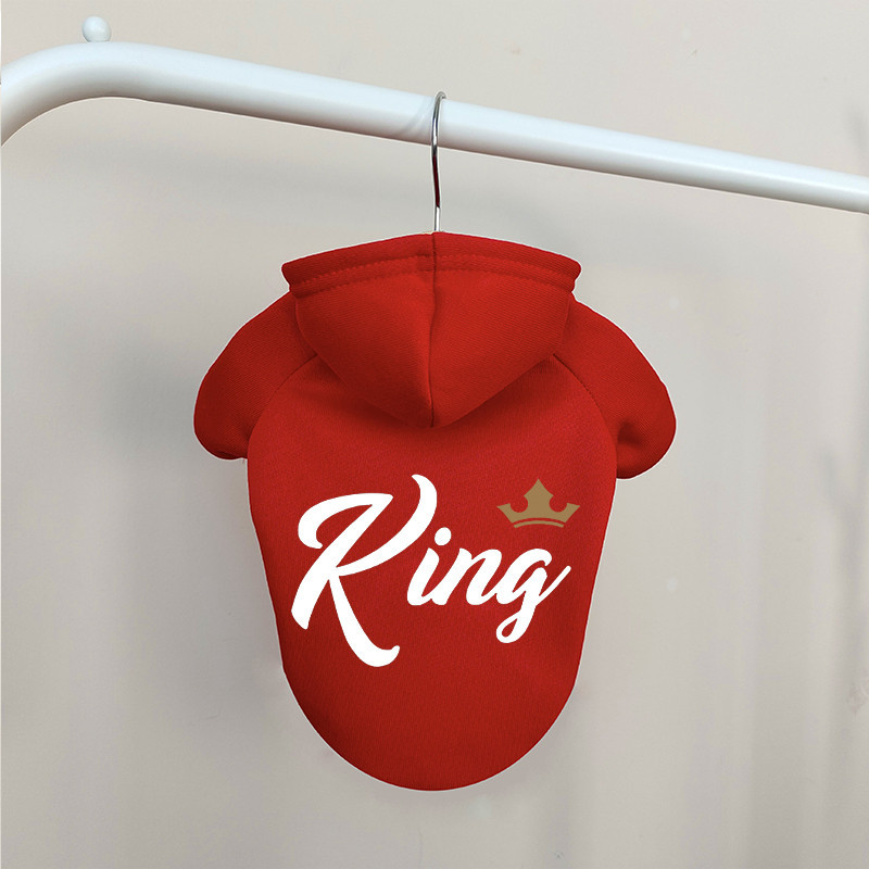 Áo Hoodie thú cưng hợp thời trang cho chó nhỏ và vừa in hình thời trang