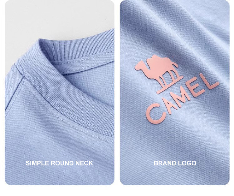 Mô tả Áo thun nữ ngắn tay CAMEL CROWN dáng rộng thoáng mát nhanh khô kháng khuẩn hàng đầu thông thường - 9