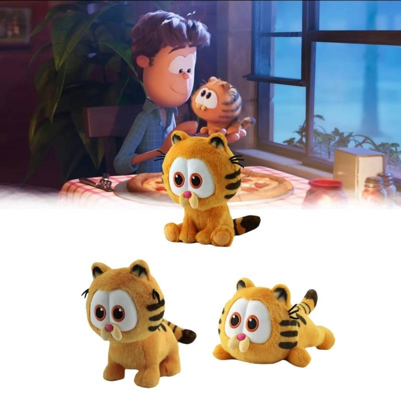 Garfielddoll Garfield Nhiều Màu Sắc Mèo Sang Trọng Búp Bê Ngắn Sang Trọng 160g-200g Đồ Chơi Hoạt Hình