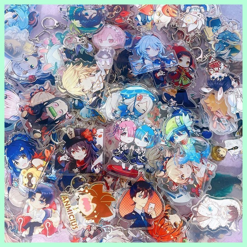 Phong Cách Mới Móc Khóa Mặt Dây Chuyền Quà Tặng Nakano Ichika Nino Miku Năm Bằng Nhau Hoa Cưới Nakano Sanjiu Anime Hàng Hóa Hai Chiều Acrylic Mặt Dây Chuyền Hai Mặt Dây Chuyền Móc Khóa Yotsuba Itsuki