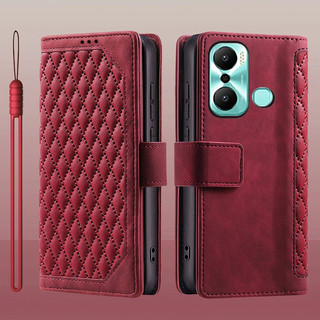 Dành Cho Infinix Hot 20 Play X6825 Da Lật Đựng Thẻ Sách Ví Đứng Bảo Vệ Toàn Diện Dành Cho Infinix Hot 20 Chơi Vỏ Điện Thoại