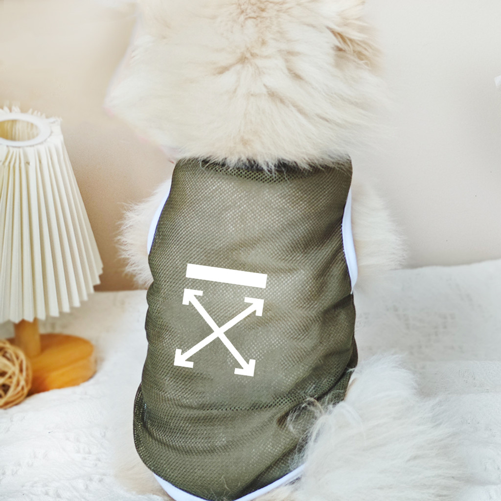 ✨ Hàng MỚI ✨ S-2xl Pet Dog Tank Top Thời trang và thoải mái In lưới Tank Top Quần áo cho chó