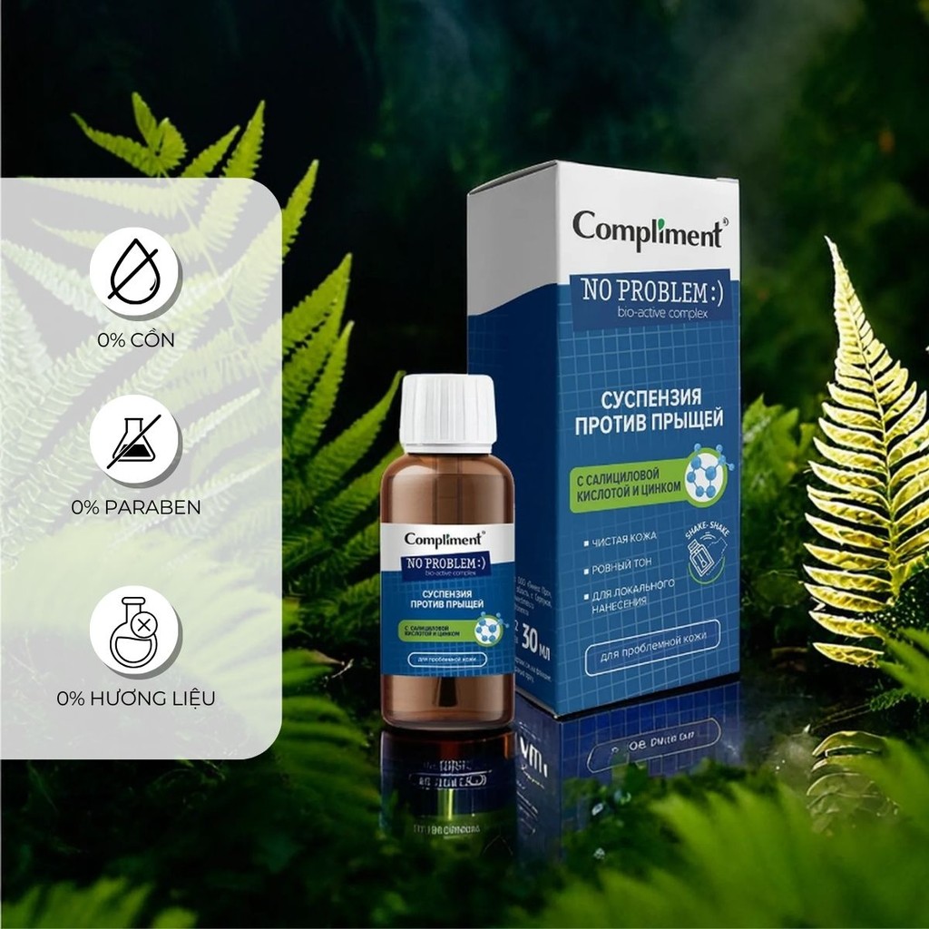 Mô tả Dung Dịch Chấm Mụn Compliment Với Salicylic Acid Và Kẽm (Zn) - 7