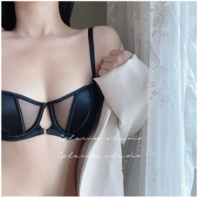 Mặt Trước Đóng Cửa Gợi Cảm Nữ Vòng Thép Áo Ngực Thoải Mái Chống Rỉ Đẩy Lên Thanh Niên Cô Gái Quần Lót Dây Mềm Quần Lót Nữ Ren Bralette