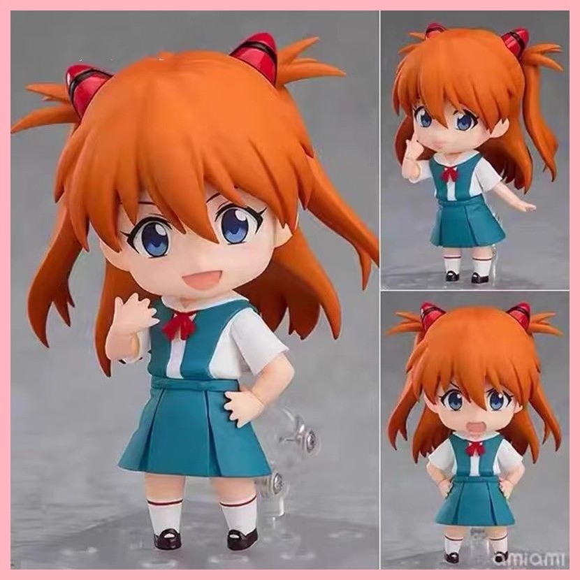 Hình Mẫu EVA Ayanami Rei Neon Genesis Evangelion EVA Máy Đầu Tiên Asuka Langley Soryu Anime Hình Nendoroid Hàng Hóa Trang Trí Asuka Langley Soryu