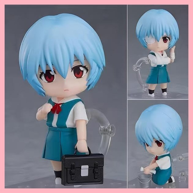 Hình Mẫu EVA Ayanami Rei Neon Genesis Evangelion EVA Máy Đầu Tiên Asuka Langley Soryu Anime Hình Nendoroid Hàng Hóa Trang Trí Asuka Langley Soryu