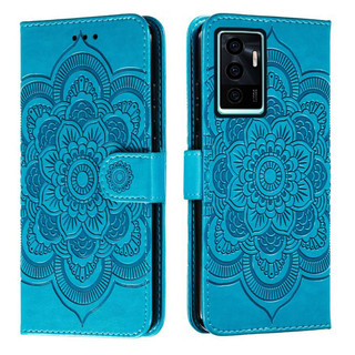 Ốp Điện Thoại Da Hoa Emboss Cho Vivo V23E 4G 5G S10E 5G Y75 4G Datura Ví Lật Sách Bao Funda
