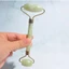 Jade Stone Face Massage Roller White Flower Jade Facial Beauty Tool