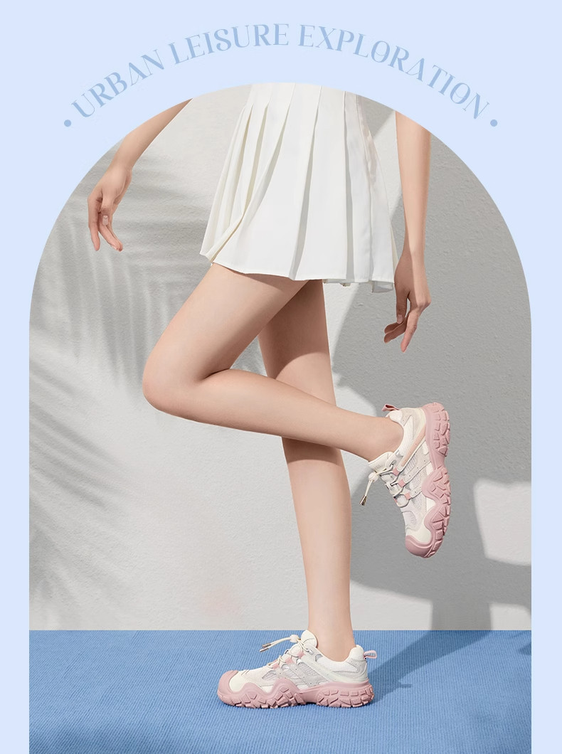 Mô tả Camel CROWN Giày thường ngày dành cho nữ Giày đi bộ ngoài trời Giày bố dễ thương xấu xí - 4
