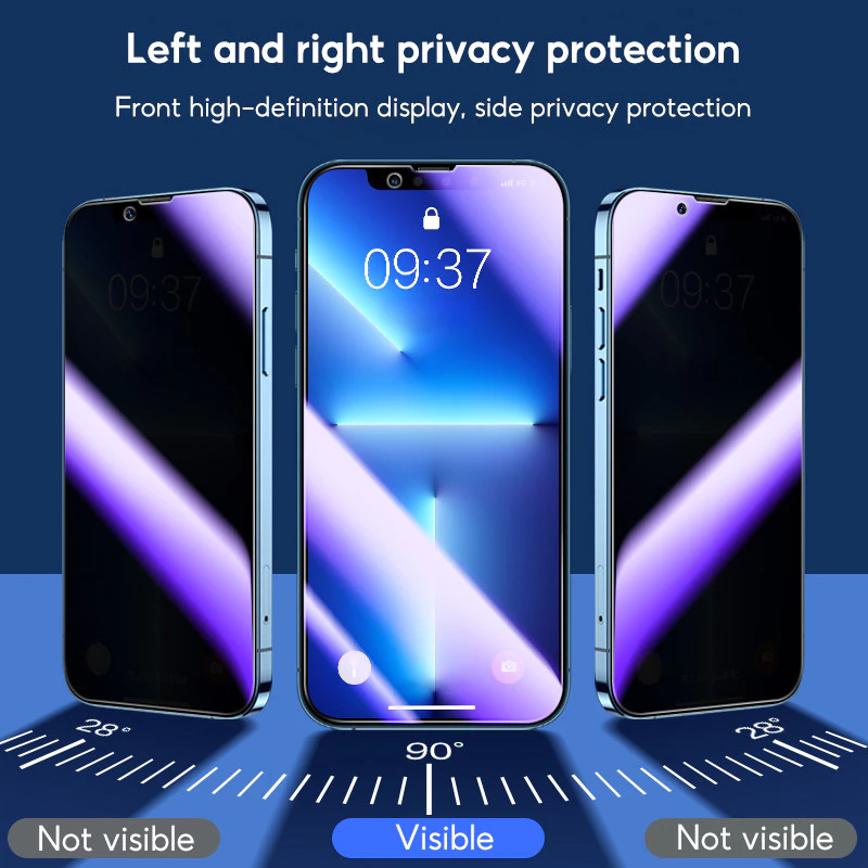 Kính cường lực Tbtic Privacy cho iPhone chống nhìn trộm