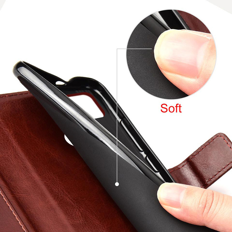 Ốp Điện Thoại Lật Cho iPhone 16 15 14 13 12 11 Pro MAX Plus Mini Ốp Lưng Ví Da PU Cho iPhone X XS MAX XR 6 6S 7 8 Plus SE 2020
