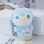 Móc khóa chim cánh cụt sang trọng quyến rũ có In hình ngôi sao nhiều màu cao 12cm