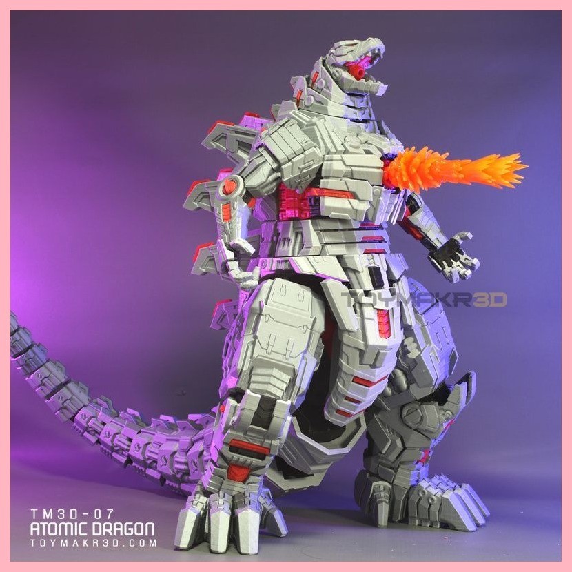 Hình Mẫu Vajra Godzilla Máy In Godzilla Mô Hình Lắp Ráp Mecha Đồ Chơi Vận Chuyển Trong Bầu Trời