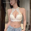 Miếng bọt biển dày cho bé gái Áo ngực mềm mại Ngực nhỏ Push Up Quần lót nữ lưng đẹp gợi cảm Đồ lót không dây