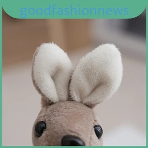 Chất Lượng Mềm Mại Cao Sang Trọng Kangaroo Móc Khóa Màu Nâu Xanh Và Hồng Lý Tưởng Động Vật Yêu Thích Cho