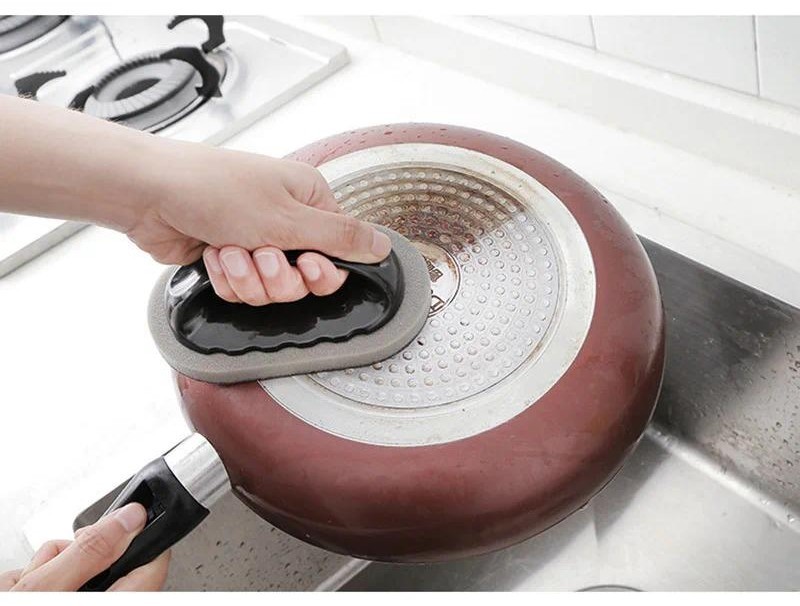 Bàn chải bọt biển nhà bếp ma thuật Bàn chải làm sạch bọt biển Melamine Bàn chải làm sạch nồi chảo Bàn chải khử nhiễm mạnh