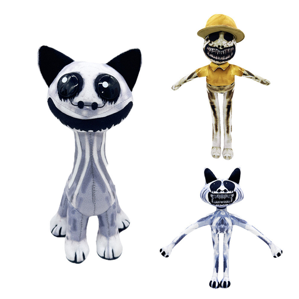 Gấu bông Zoonomaly Zookeepers / Smile Cats / Monster Bear / Stick Spider /Friendly Ostrich Plush