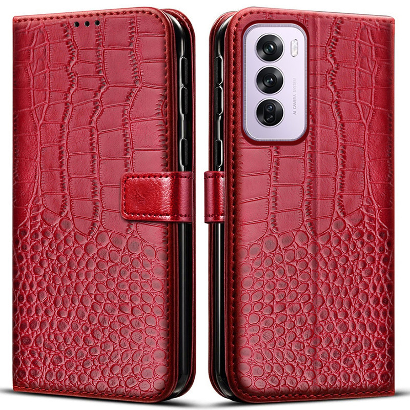 Dành Cho OPPO Reno12 Pro 5G Ốp Lưng Ví Đựng Thẻ Đứng Từ Tính Lật Da Bao Da Dành Cho OPPO Reno 12 Pro 5G Ốp Lưng Điện Thoại