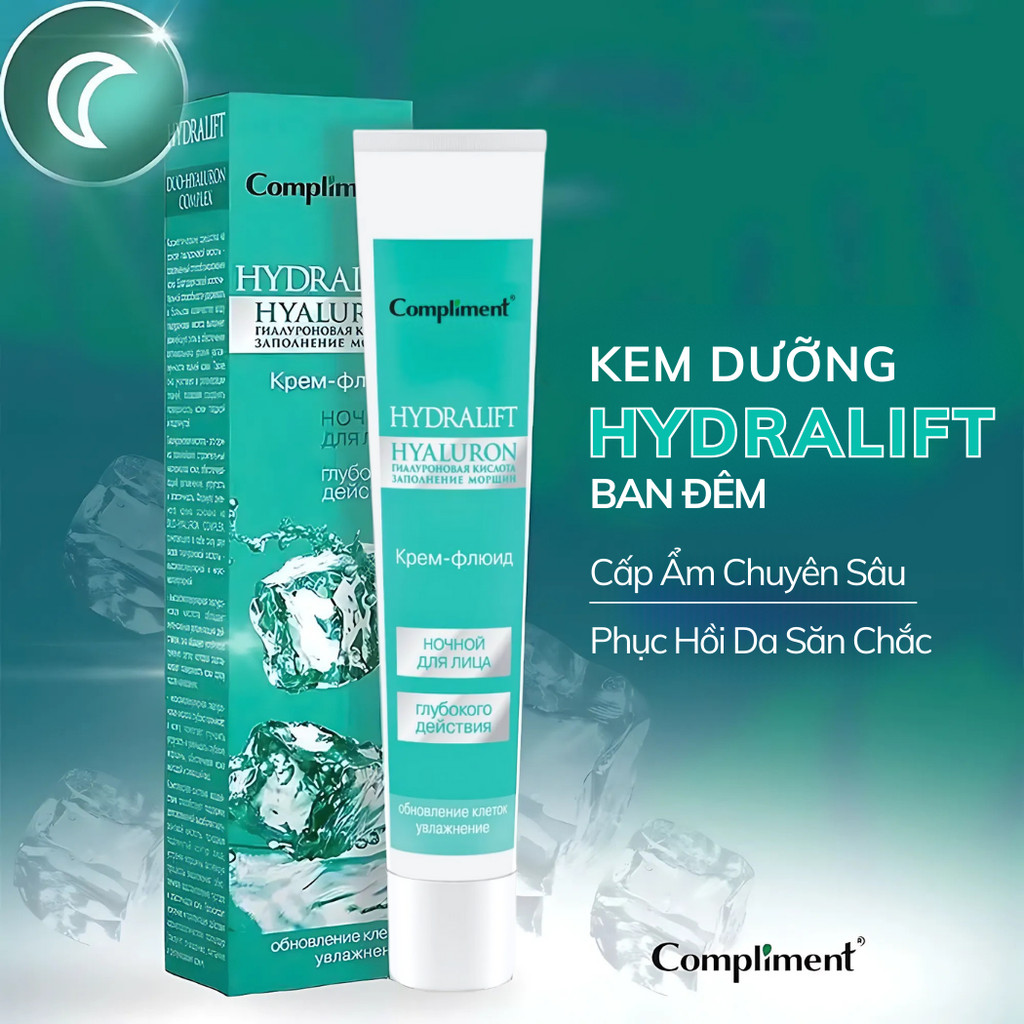 Mô tả Kem Dưỡng Ẩm Ban Đêm B5 Compliment Phục Hồi Và Dưỡng Da Ẩm Mượt Căng Bóng 50ml - 1