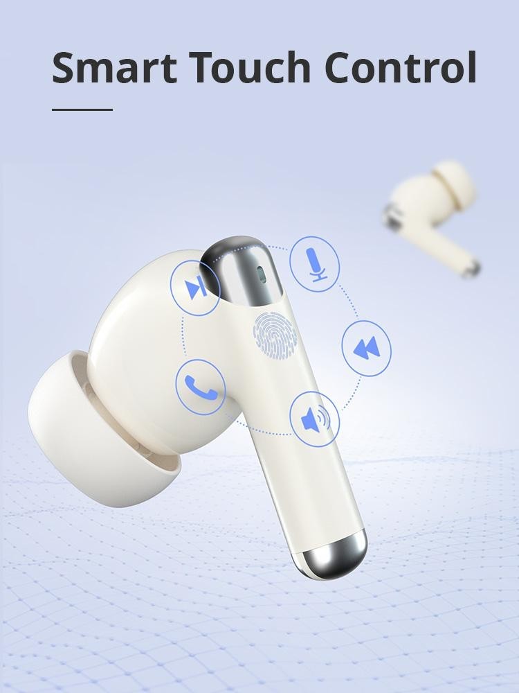 Mô tả Tai nghe bluetooth Tronsmart Sounfii R4 V5.3 | ENC chống ồn | 28H phát nhạc | Chạm thông minh | Bảo Hành 12 tháng - 6
