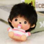 Búp bê hoạt hình Kiki màu hồng quyến rũ Diy Móc khóa Đồ chơi nhựa hoàn hảo cho trẻ em