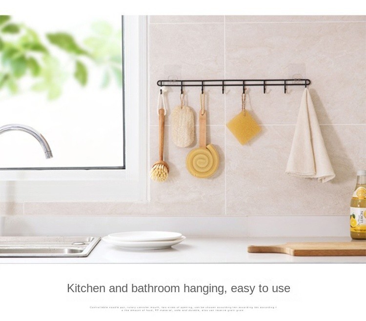 Mô tả Móc Treo Đồ JUJIAJIA Dán Tường Dính Chặt Không Cần Đục Lỗ móc dán tường móc dán treo đồ kệ đựng đồ nhà tắm móc treo đồ - 7