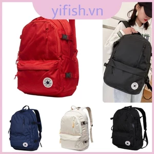 Ba lô Canvas Converse Dung tích lớn Học sinh Trường du lịch Màu trơn
