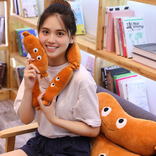 Bộ sưu tập đồ chơi sang trọng thực phẩm hoạt hình đáng yêu với xúc xích Hamburger bỏng ngô Khoai tây chiên Kem và gấu bông