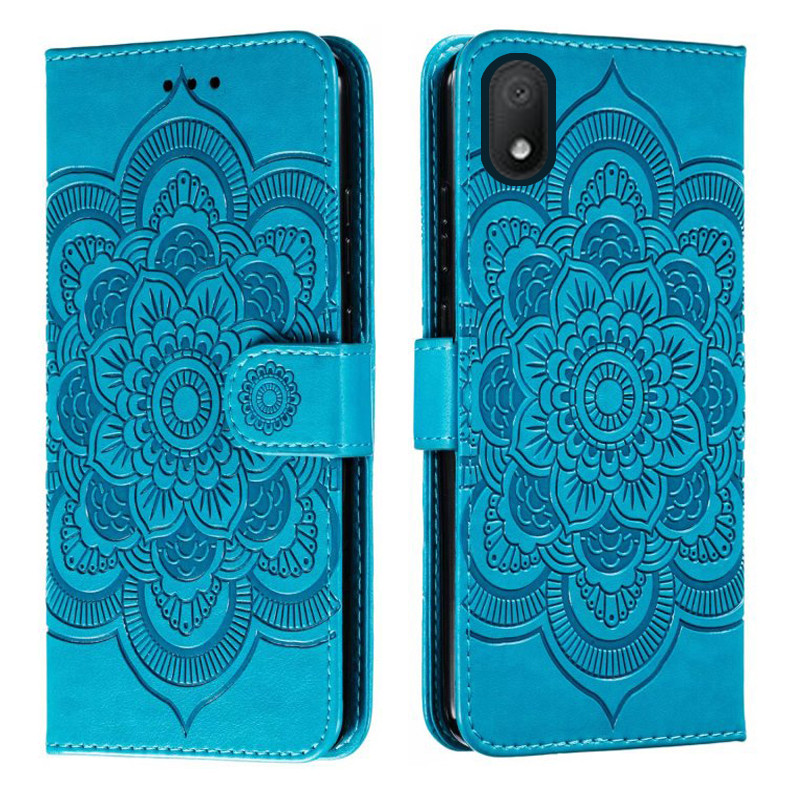 Ốp Điện Thoại Da Hoa Emboss Cho Có TCL L7 5102K UI 5102K UI 5102x UI V3CDT Datura Ví Flip Book Case Funda