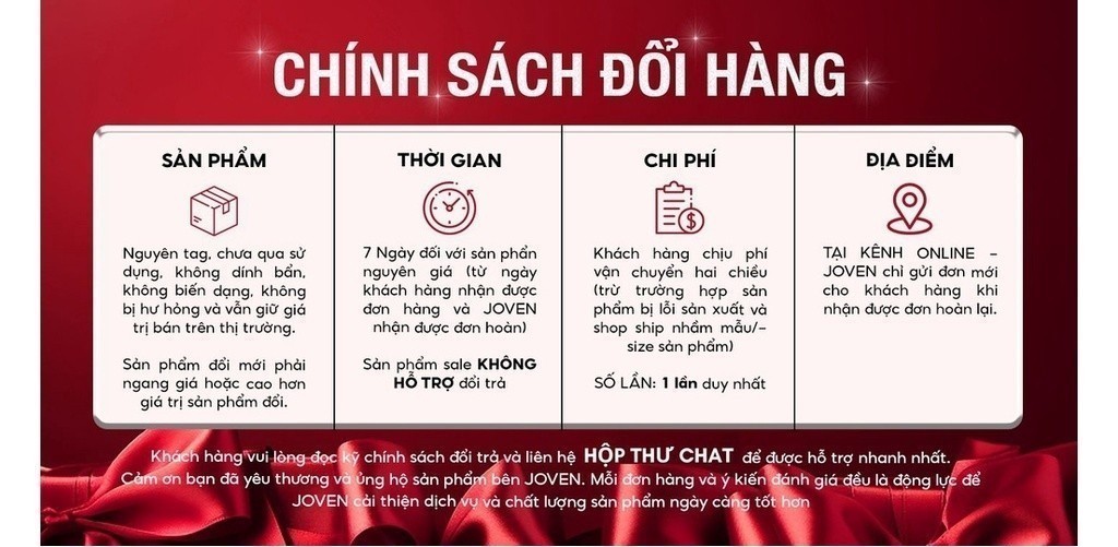 Mô tả JOVEN Đầm Dài Victoria Cổ V Xẻ Tà Thanh Lịch Sang Trọng - 1